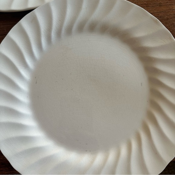 Myott Meakin Staffordshire England Ivory Large 4 Dinner Plates - Picture 7 of 7
